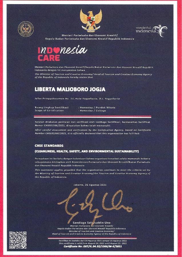 Liberta Malioboro South 2* Yogyakarta